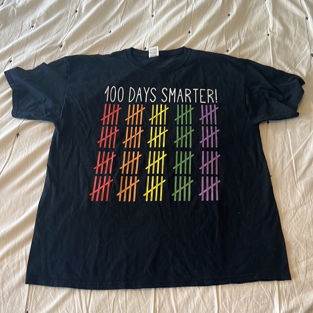 “100 days smarter” Teacher shirt